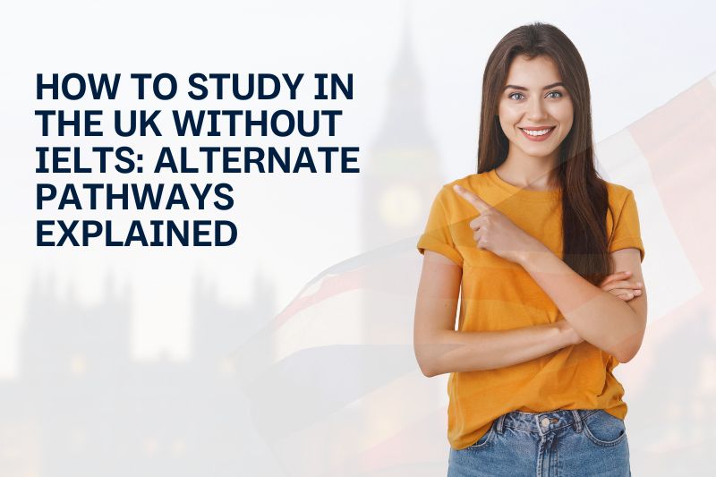 a girl is pointing towards the text
